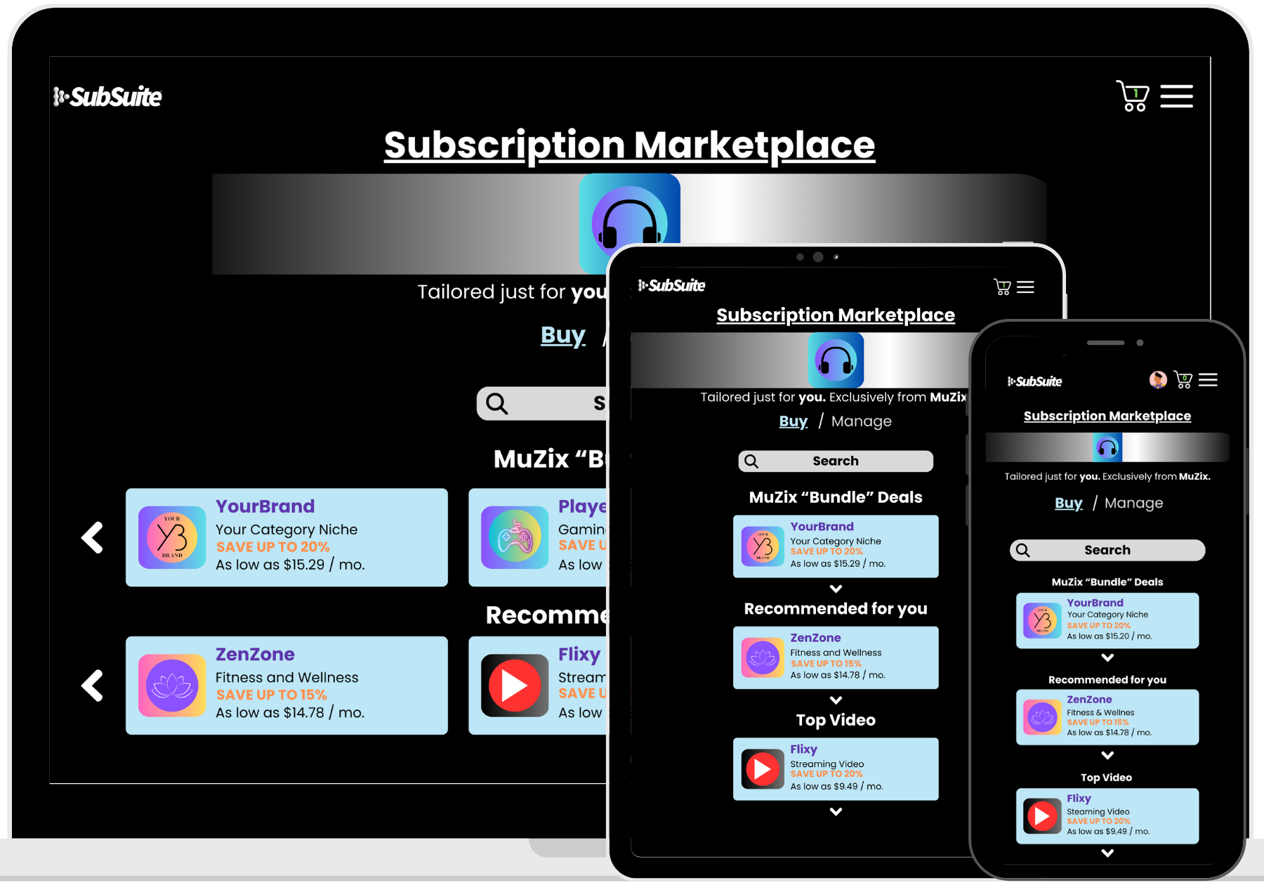DIY Subscription Bundle Marketplace